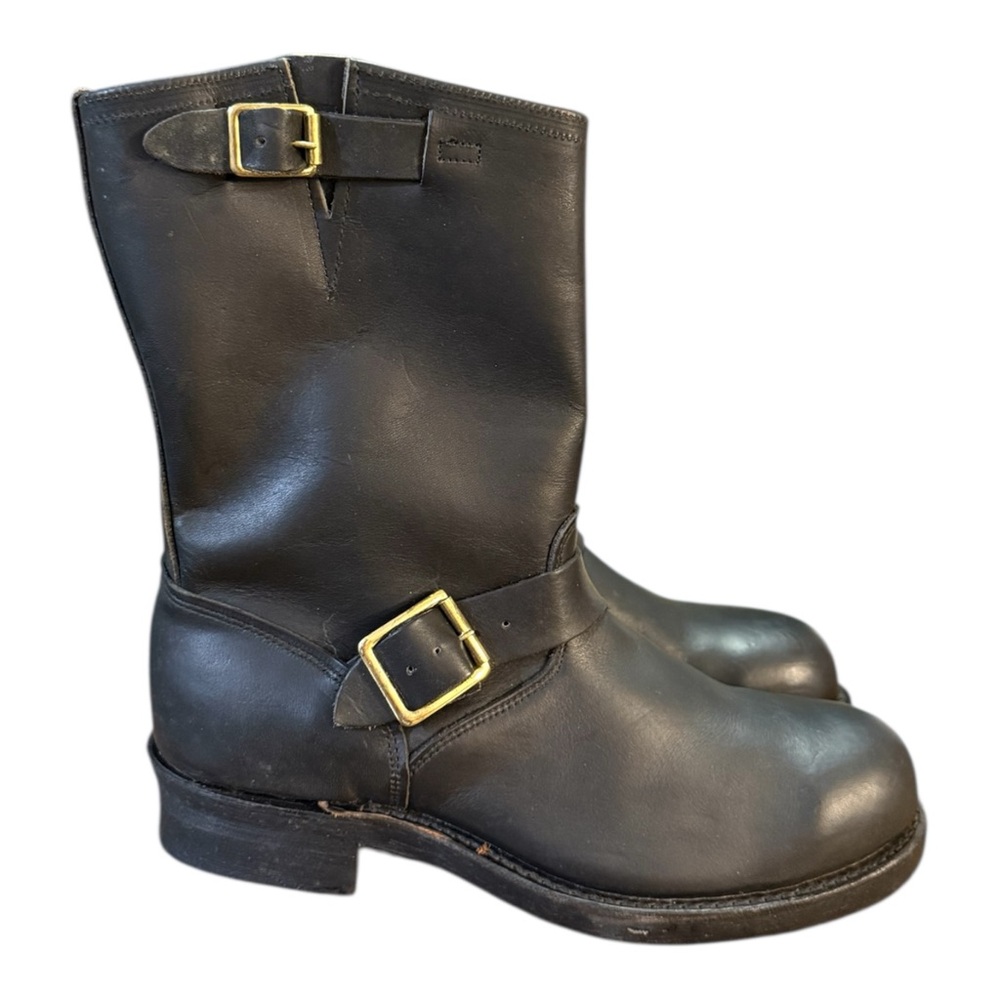Iron Age Vintage Engineer Boots SteelToe Leather Men’s Size 8.5 Women’s Size 9.5